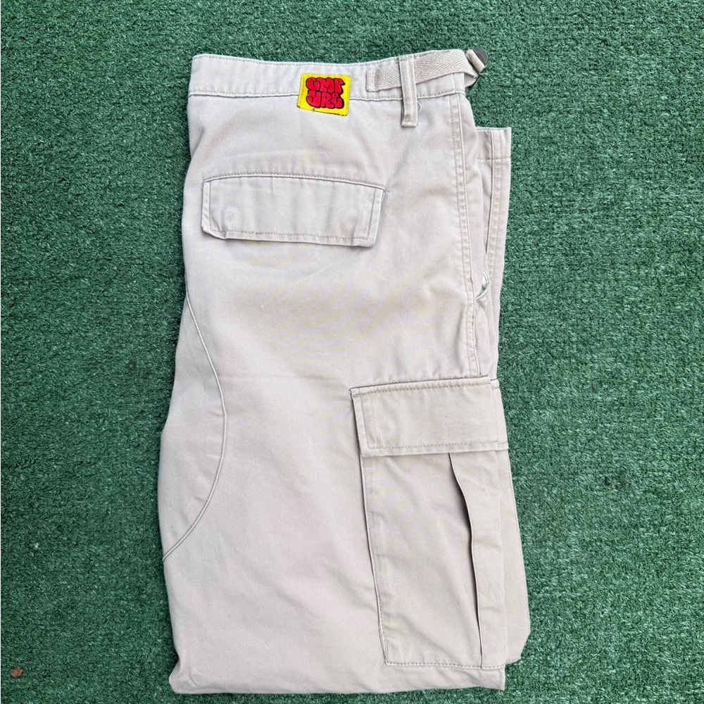 Men's Beige Cargo Pants